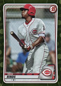 #BP-41 Rece Hinds - Cincinnati Reds - 2020 Bowman - Prospects Camo Baseball