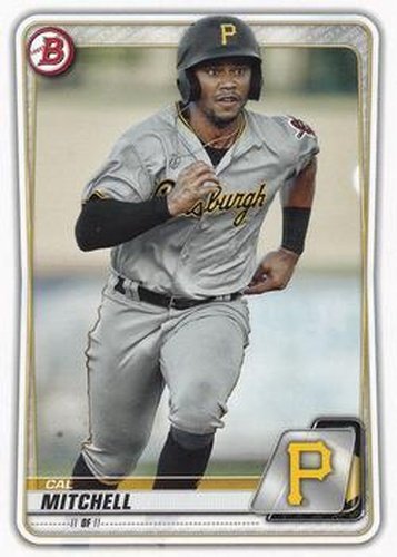 #BP-43 Cal Mitchell - Pittsburgh Pirates - 2020 Bowman - Prospects Baseball