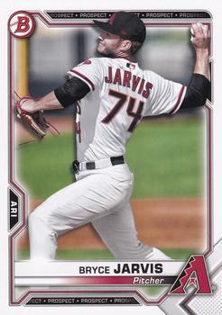 #BP-44 Bryce Jarvis - Arizona Diamondbacks - 2021 Bowman - Prospects Baseball
