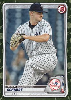 #BP-53 Clarke Schmidt - New York Yankees - 2020 Bowman - Prospects Camo Baseball