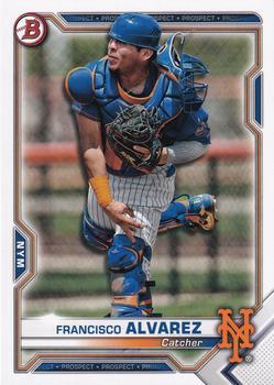 #BP-53 Francisco Alvarez - New York Mets - 2021 Bowman - Prospects Baseball
