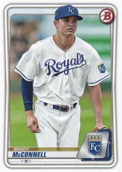#BP-54 Brady McConnell - Kansas City Royals - 2020 Bowman - Prospects Baseball