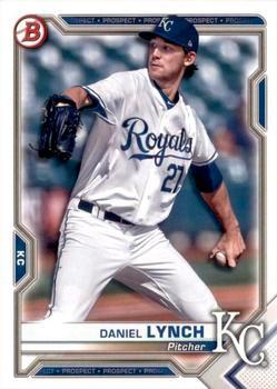 #BCP-54 Daniel Lynch - Kansas City Royals - 2021 Bowman - Chrome Prospects Baseball