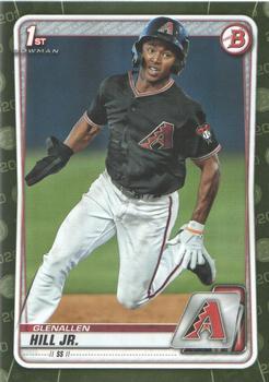 #BP-59 Glenallen Hill Jr. - Arizona Diamondbacks - 2020 Bowman - Prospects Camo Baseball