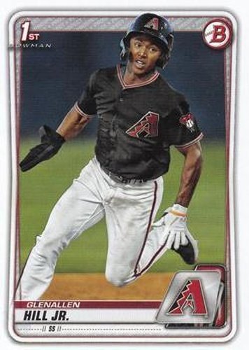 #BP-59 Glenallen Hill Jr. - Arizona Diamondbacks - 2020 Bowman - Prospects Baseball