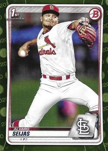 #BP-60 Alvaro Seijas - St. Louis Cardinals - 2020 Bowman - Prospects Camo Baseball