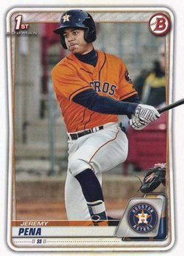 #BP-61 Jeremy Pena - Houston Astros - 2020 Bowman - Prospects Baseball
