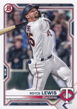#BCP-63 Royce Lewis - Minnesota Twins - 2021 Bowman - Chrome Prospects Baseball