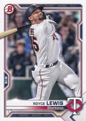 #BP-63 Royce Lewis - Minnesota Twins - 2021 Bowman - Prospects Baseball
