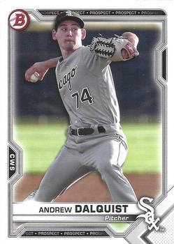 #BCP-64 Andrew Dalquist - Chicago White Sox - 2021 Bowman - Chrome Prospects Baseball