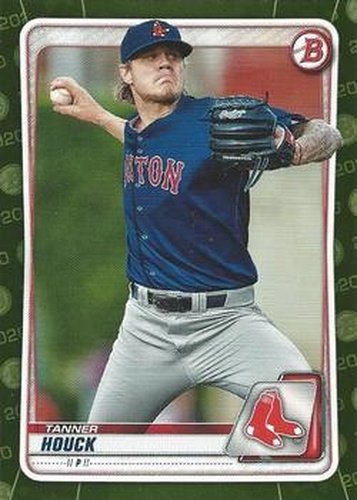 #BP-64 Tanner Houck - Boston Red Sox - 2020 Bowman - Prospects Camo Baseball