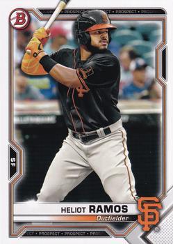#BCP-69 Heliot Ramos - San Francisco Giants - 2021 Bowman - Chrome Prospects Baseball