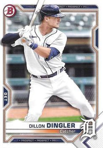#BP-72 Dillon Dingler - Detroit Tigers - 2021 Bowman - Prospects Baseball