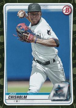 #BP-72 Jazz Chisholm - Miami Marlins - 2020 Bowman - Prospects Camo Baseball