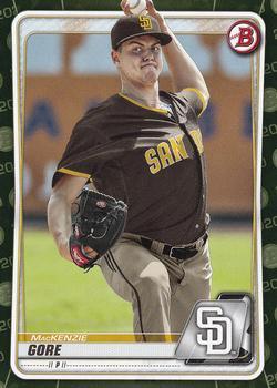 #BP-74 MacKenzie Gore - San Diego Padres - 2020 Bowman - Prospects Camo Baseball