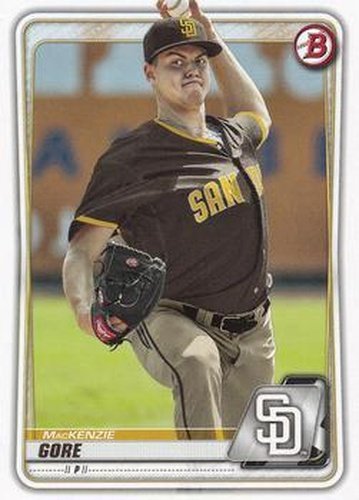 #BP-74 MacKenzie Gore - San Diego Padres - 2020 Bowman - Prospects Baseball