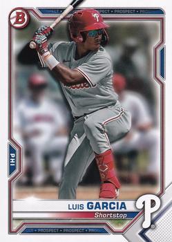 #BCP-79 Luis Garcia - Philadelphia Phillies - 2021 Bowman - Chrome Prospects Baseball