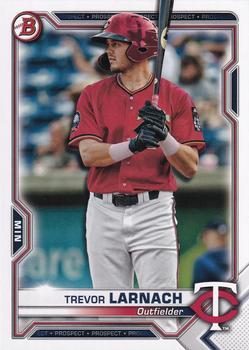 #BCP-80 Trevor Larnach - Minnesota Twins - 2021 Bowman - Chrome Prospects Baseball