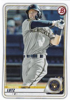#BP-81 Tristen Lutz - Milwaukee Brewers - 2020 Bowman - Prospects Baseball