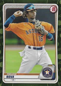 #BP-82 Freudis Nova - Houston Astros - 2020 Bowman - Prospects Camo Baseball