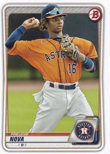 #BP-82 Freudis Nova - Houston Astros - 2020 Bowman - Prospects Baseball