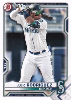 #BP-86 Julio Rodriguez - Seattle Mariners - 2021 Bowman - Prospects Baseball