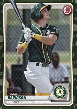 #BP-88 Logan Davidson - Oakland Athletics - 2020 Bowman - Prospects Camo Baseball