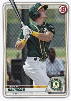 #BP-88 Logan Davidson - Oakland Athletics - 2020 Bowman - Prospects Baseball
