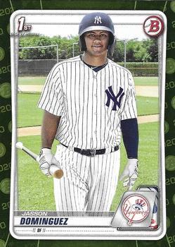 #BP-8 Jasson Dominguez - New York Yankees - 2020 Bowman - Prospects Camo Baseball