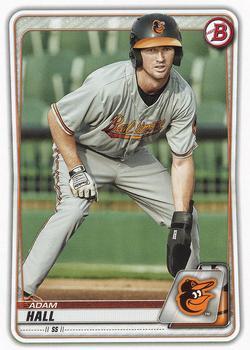 #BP-90 Adam Hall - Baltimore Orioles - 2020 Bowman - Prospects Baseball