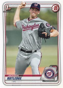 #BP-91 Jackson Rutledge - Washington Nationals - 2020 Bowman - Prospects Baseball