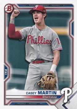 #BCP-92 Casey Martin - Philadelphia Phillies - 2021 Bowman - Chrome Prospects Baseball