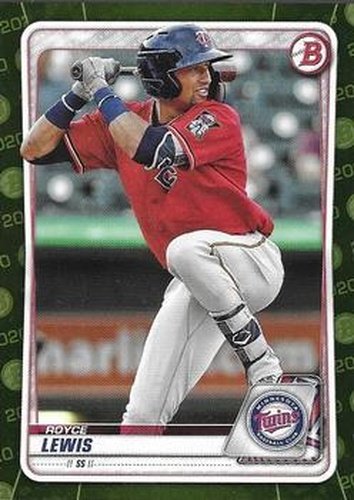 #BP-93 Royce Lewis - Minnesota Twins - 2020 Bowman - Prospects Camo Baseball