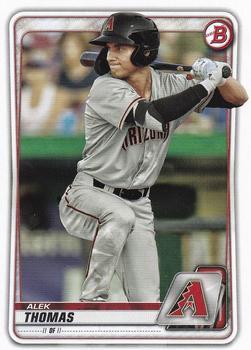 #BP-98 Alek Thomas - Arizona Diamondbacks - 2020 Bowman - Prospects Baseball