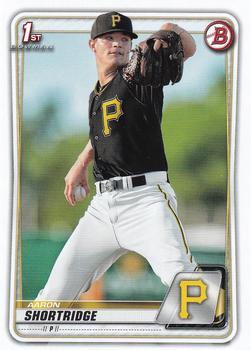 #BP-9 Aaron Shortridge - Pittsburgh Pirates - 2020 Bowman - Prospects Baseball