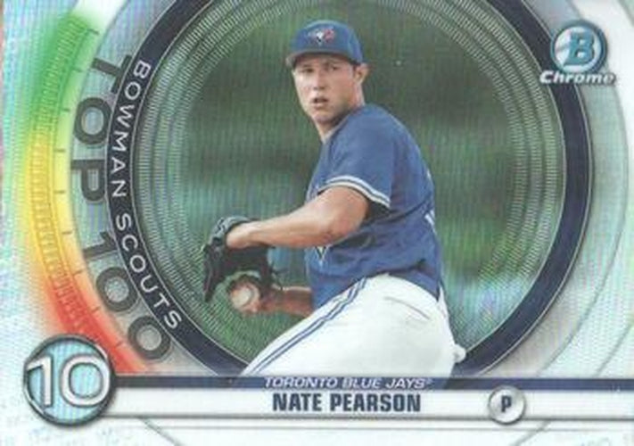 #BTP-10 Nate Pearson - Toronto Blue Jays - 2020 Bowman - Bowman Scouts Top 100 Baseball