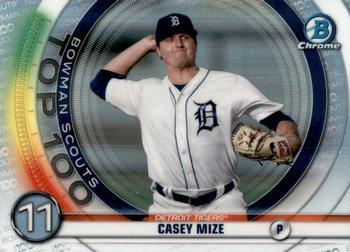 #BTP-11 Casey Mize - Detroit Tigers - 2020 Bowman - Bowman Scouts Top 100 Baseball