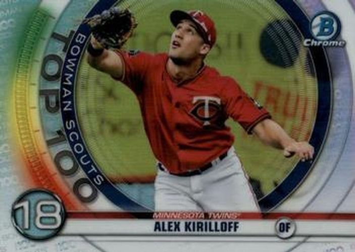 #BTP-18 Alex Kirilloff - Minnesota Twins - 2020 Bowman - Bowman Scouts Top 100 Baseball