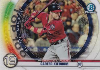 #BTP-19 Carter Kieboom - Washington Nationals - 2020 Bowman - Bowman Scouts Top 100 Baseball