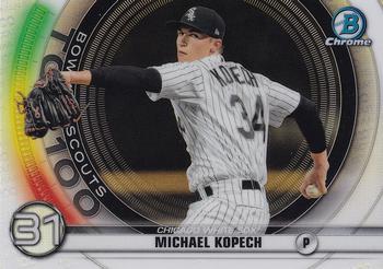 #BTP-31 Michael Kopech - Chicago White Sox - 2020 Bowman - Bowman Scouts Top 100 Baseball
