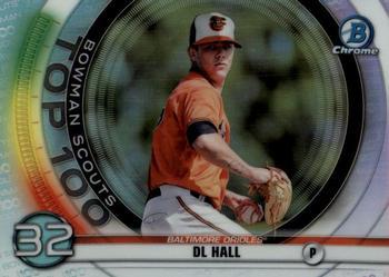 #BTP-32 DL Hall - Baltimore Orioles - 2020 Bowman - Bowman Scouts Top 100 Baseball