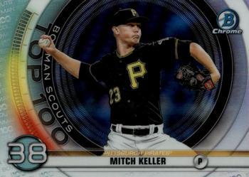 #BTP-38 Mitch Keller - Pittsburgh Pirates - 2020 Bowman - Bowman Scouts Top 100 Baseball