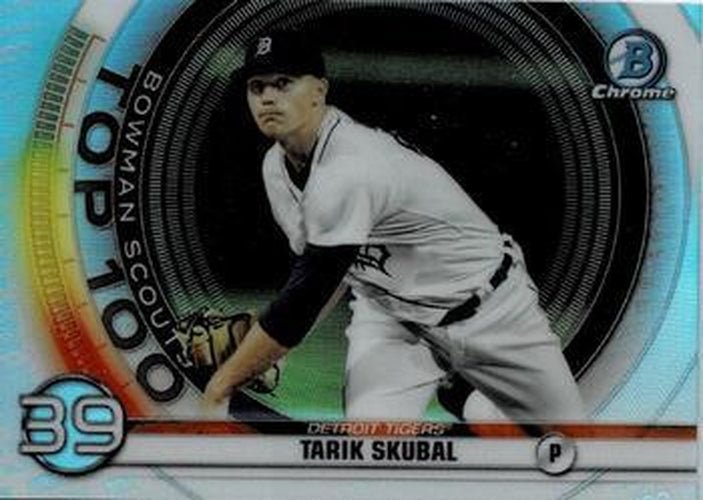 #BTP-39 Tarik Skubal - Detroit Tigers - 2020 Bowman - Bowman Scouts Top 100 Baseball