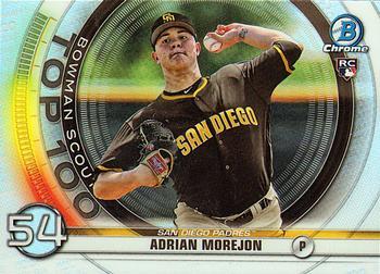 #BTP-54 Adrian Morejon - San Diego Padres - 2020 Bowman - Bowman Scouts Top 100 Baseball