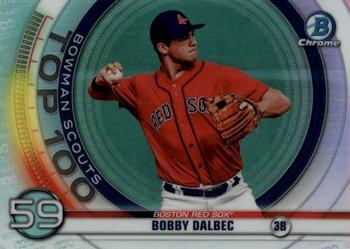 #BTP-59 Bobby Dalbec - Boston Red Sox - 2020 Bowman - Bowman Scouts Top 100 Baseball