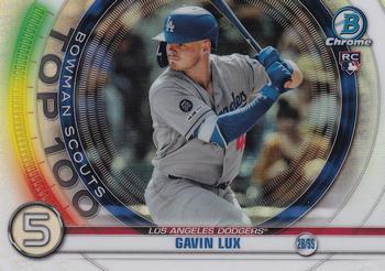 #BTP-5 Gavin Lux - Los Angeles Dodgers - 2020 Bowman - Bowman Scouts Top 100 Baseball