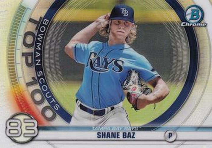 #BTP-83 Shane Baz - Tampa Bay Rays - 2020 Bowman - Bowman Scouts Top 100 Baseball