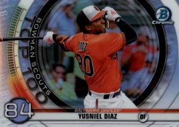 #BTP-84 Yusniel Diaz - Baltimore Orioles - 2020 Bowman - Bowman Scouts Top 100 Baseball