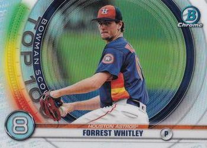 #BTP-8 Forrest Whitley - Houston Astros - 2020 Bowman - Bowman Scouts Top 100 Baseball