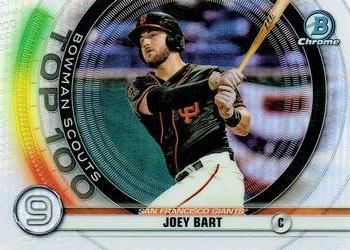 #BTP-9 Joey Bart - San Francisco Giants - 2020 Bowman - Bowman Scouts Top 100 Baseball